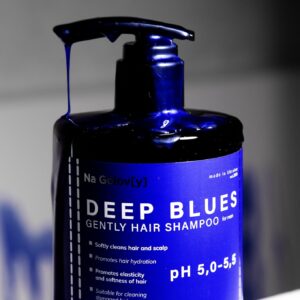 М’який шампунь для чоловіків Deep Blues ТМ «Na Gólov[y]»