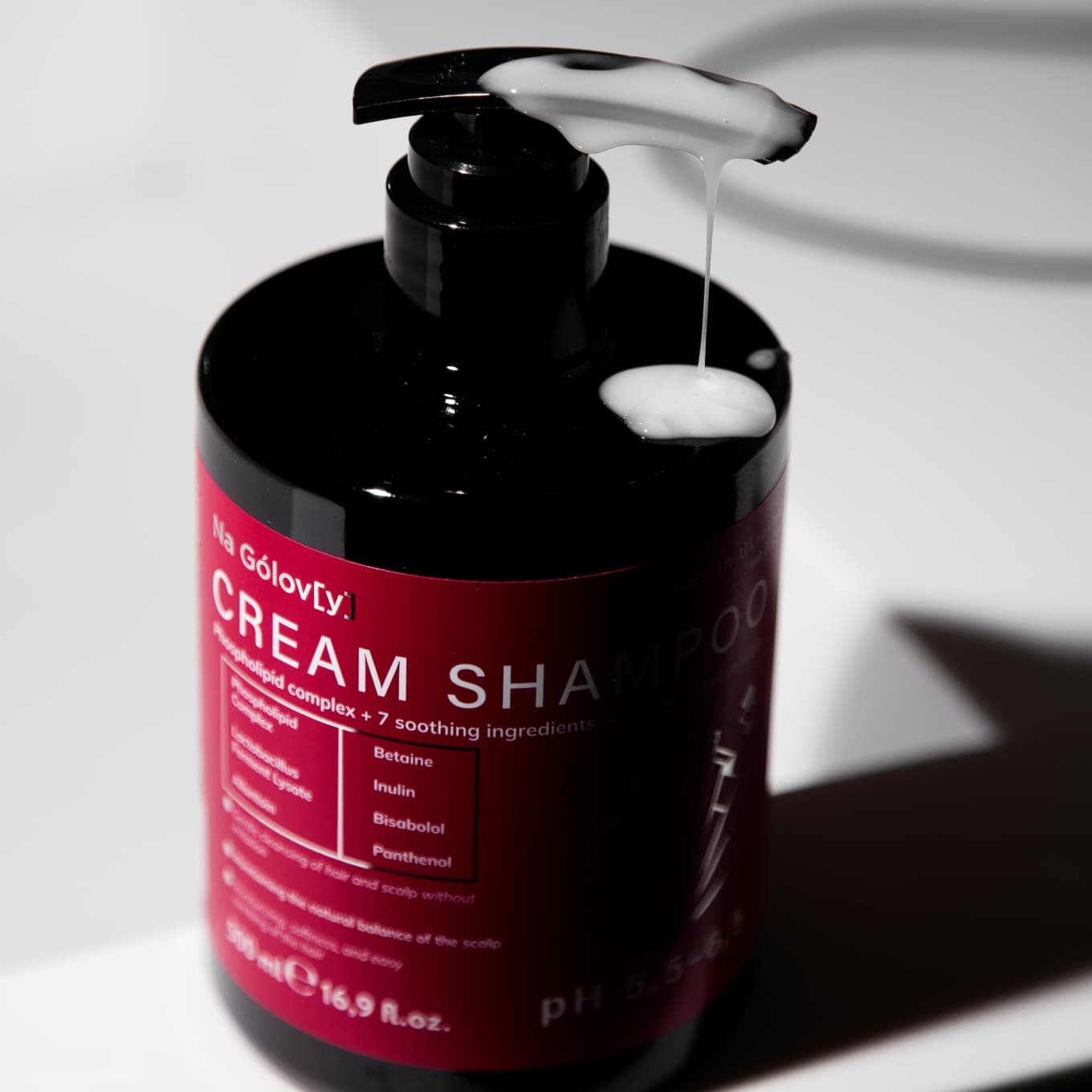 Крем-шампунь для чутливої шкіри голови 500 мл - Зображення 4